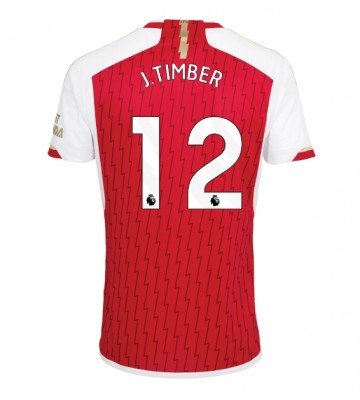 Arsenal Jurrien Timber #12 Hemmatröja 2023-24 Kortärmad